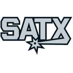 San Antonio Spurs Alternate Logo 2023 - Present